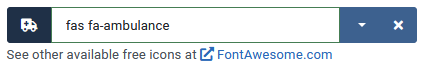Edit Font Awesome icon