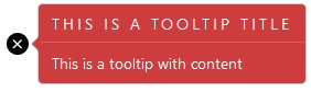 Tooltip example